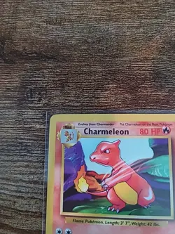 Pokemon TCG Charmeleon Base Set 24/102 Regular Unlimited Uncommon - Image 3
