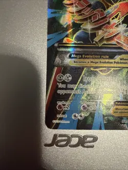 Pokemon Mega M Scizor EX 120/122 Full Art Textured Breakpoint 2016 - Image 5