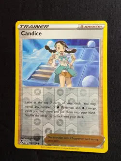 Candice 152/195 Reverse Holo LP-NM - Pokemon TCG Silver Tempest SIT Trainer - Image 1