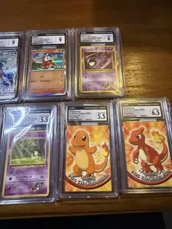 Pokemon Tcg Lot Of 9 CGC PSA Graded Slabs ENG/JAP - Image 3