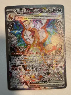 Pokemon TCG: Charizard ex Special Illustration Rare 223/197 NM Obsidian Flames - Image 1