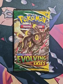 pokemon Evolving Skies Booster Pack - New Factory Sealed! 111 820650808777 - Image 1