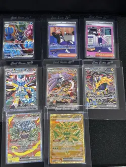 Pokemon TCG Prismatic Evolutions Special Illustration Rare Lot of 8 NM Or Better - Image 1