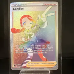 Pokemon TCG Candice 204/195 Secret Rare Silver Tempest - Image 1