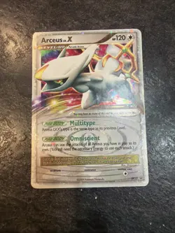 Arceus LV.X DP53 Holo Rare Black Star Promo Pokemon TCG - Image 1