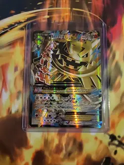 M Steelix EX (Full Art) 109/114 Ultra Rare Holo NM Pokemon XY - Steam Siege - Image 1