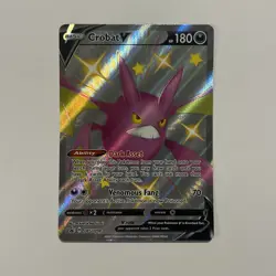Crobat V SWSH098 Sword & Shield Holo Black Star Promo Pokemon TCG Card - Image 1