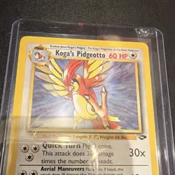 Pokemon Koga's Pidgeotto 27/132 Gym Challenge Rare Regular 60 HP - Image 5