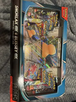 Pokemon Snorlax Ex & Blissey Ex Special Collection Box **NEW and SEALED** - Image 1