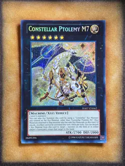Yugioh Constellar Ptolemy M7 HA07-EN062 Secret Rare NM - Image 1