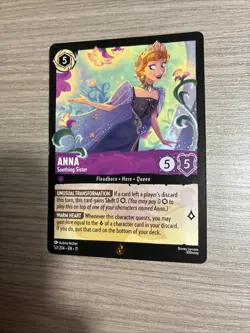 Anna Soothing Sister Legendary Disney Lorcana Winterspell Pack Fresh - Image 2