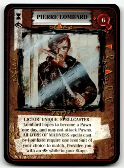 1995 Kult Reality is a Lie! Trading card game - PIERRE LOMBARD - Image 1