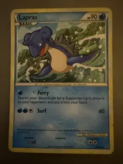 Pokemon 2010 Lapras Holo Card HGSS14 Promo - Image 3
