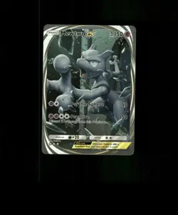 FAN-ART READ DESCRIPTION BELOW HOLO Mewtwo Card Mewtwo Pokemon Card p1 - Image 1