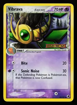 Vibrava 42/101 Reverse Holo EX Dragon Frontiers Pokemon Card - Image 1