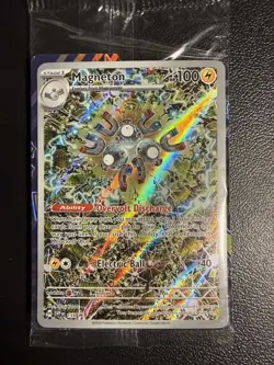 Pokemon Card Game - Magneton #159 Black Star Promo card - SEALED - Image 1