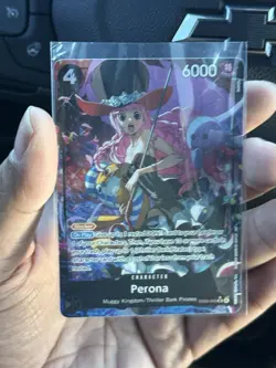 Bandai Perona Character Card One Piece CCG EB03-045 Blocker 6000 Power - Image 1