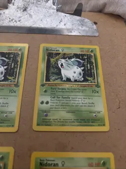 Pokemon TCG Nidoran Jungle Card 57/64 Unlimited Common 1st Edition - Image 3