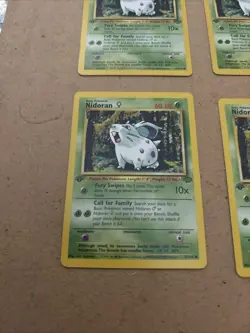 Pokemon TCG Nidoran Jungle Card 57/64 Unlimited Common 1st Edition - Image 4