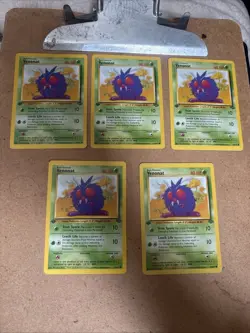 Pokemon TCG Venonat Jungle Card 63/64 Regular Common 1st Edition - Image 1