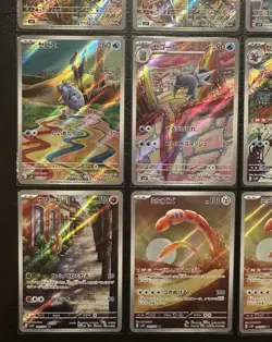 Pokemon TCG sv2P Snow Hazard Japanese AR Card Lot NM/M - Image 5