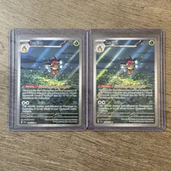 Stellar Crown Ledian Illustration Rare 2 Card Lot | TCG Pokemon Lot - Image 1