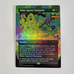 Slime Against Humanity Foil Secret Lair Drop MTG Bonus Ashley Dreyfus 7083 - Image 1