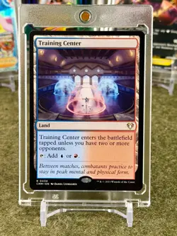 Training Center #434 RARE DUAL LAND Commander Masters CMM Magic the Gathering - Image 1