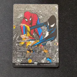 Wizards Leyline Binding Marvel Spider-Man Enchantment M 0002 White - Image 1