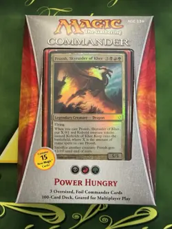 MTG Power Hungry Commander 2013 English Magic The Gathering Deck Sealed New - Image 1
