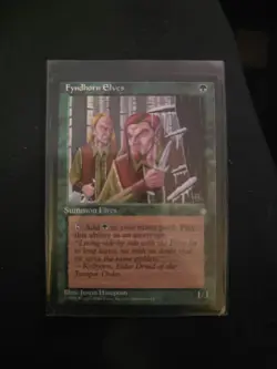 Magic The Gathering, Fyndhorn Elves, Ice Age, Regular - Image 1
