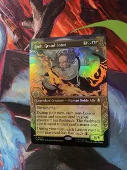 Iroh, Grand Lotus (Showcase) Avatar: The Last Airbender Foil - Image 1