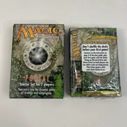 1997 MTG Magic the Gathering Portal Starter Set for 2 Players Open Box/Seal - Image 1