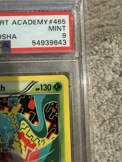 Pokemon Art Academy Promo Tangrowth PSA 9 Gosha 1 of 100 2015 Contest Winner - Image 3