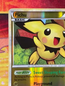 Pichu 28/123 Reverse Holo Rare - Pokemon HeartGold SoulSilver - NM - Image 2