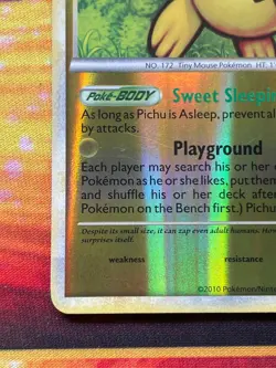 Pichu 28/123 Reverse Holo Rare - Pokemon HeartGold SoulSilver - NM - Image 4