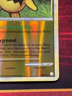 Pichu 28/123 Reverse Holo Rare - Pokemon HeartGold SoulSilver - NM - Image 5