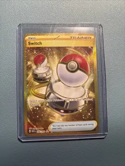 Switch 206/165 | S & V - 151 | Gold Secret Rare | Pokemon TCG - Image 1