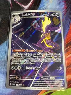 Toxtricity - 103/094 Illustration Rare Holo ME02: Phantasmal Flames Pokemon NM - Image 1