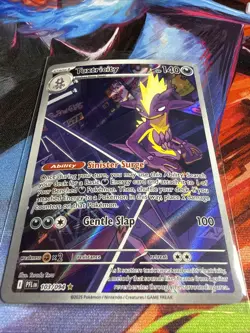 Toxtricity - 103/094 Illustration Rare Holo ME02: Phantasmal Flames Pokemon NM - Image 2