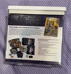 Pokemon TCG Scarlet & Violet Paldean Fates Elite Trainer Box ETB, Sealed w/ case - Image 2