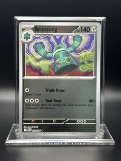 2025 Pokemon Phantasmal Flames - Bronzong Reverse Holo No. 72/94 - Image 1