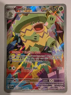 Pokemon TCG Ludicolo 95/94 Illustration Rare Phantasmal Flames *Near Mint* - Image 1
