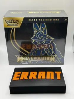 Pokemon TCG Mega Evolutions Elite Trainer Box Lucario Art New Sealed ETB - Image 1