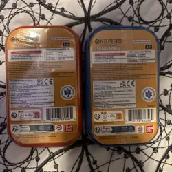 One Piece Tcg Tin Set Of 2 TS-02 OP-13 Volume 2 Bundle SEALED NIB UNOPENED - Image 2