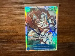 One Piece TCG OP13-042 Edward Newgate (aka Whitebeard) English SR Full Art - Image 1