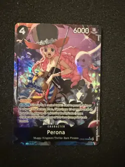 Perona (Alt Art) EB03-045 SR ONE PIECE Heroines Edition Near Mint - Image 1