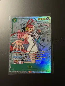 ONE PIECE ENGLISH EB03-HEROINES EDITION MANGA ALT ART #061 UTA NM - Image 1