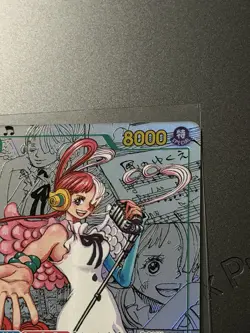 ONE PIECE ENGLISH EB03-HEROINES EDITION MANGA ALT ART #061 UTA NM - Image 3