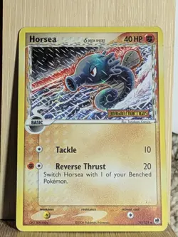 Horsea - 31/101 - Pokemon Card Ex Dragon Frontiers Reverse Holo Uncommon - LP - Image 2